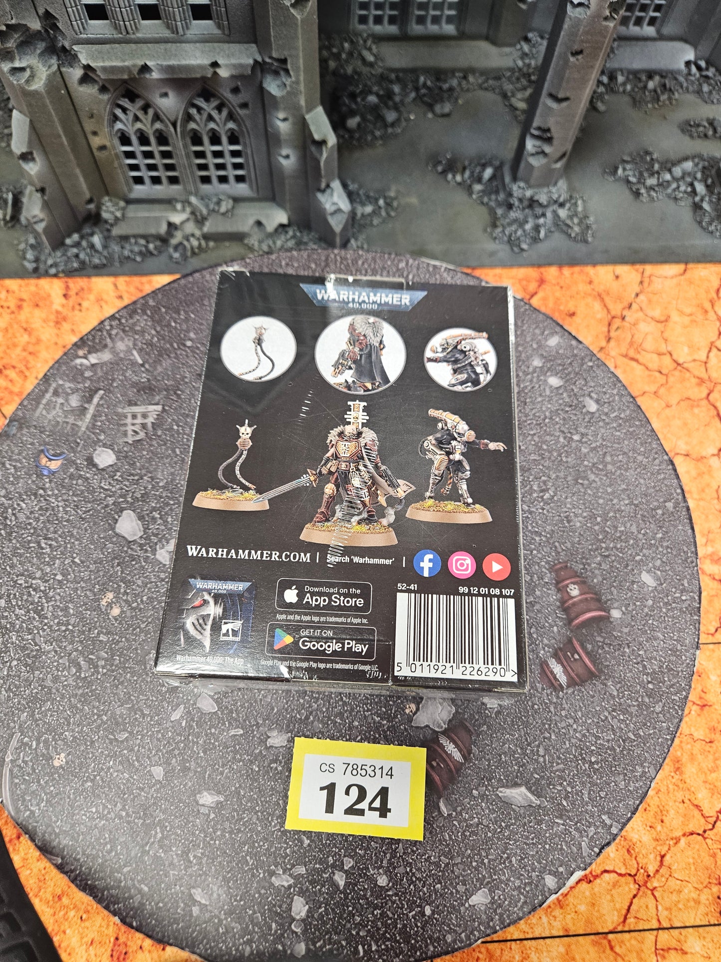 * Inquisitor Ostromandeus BNIB #124 Imperial Agents Warhammer 40k