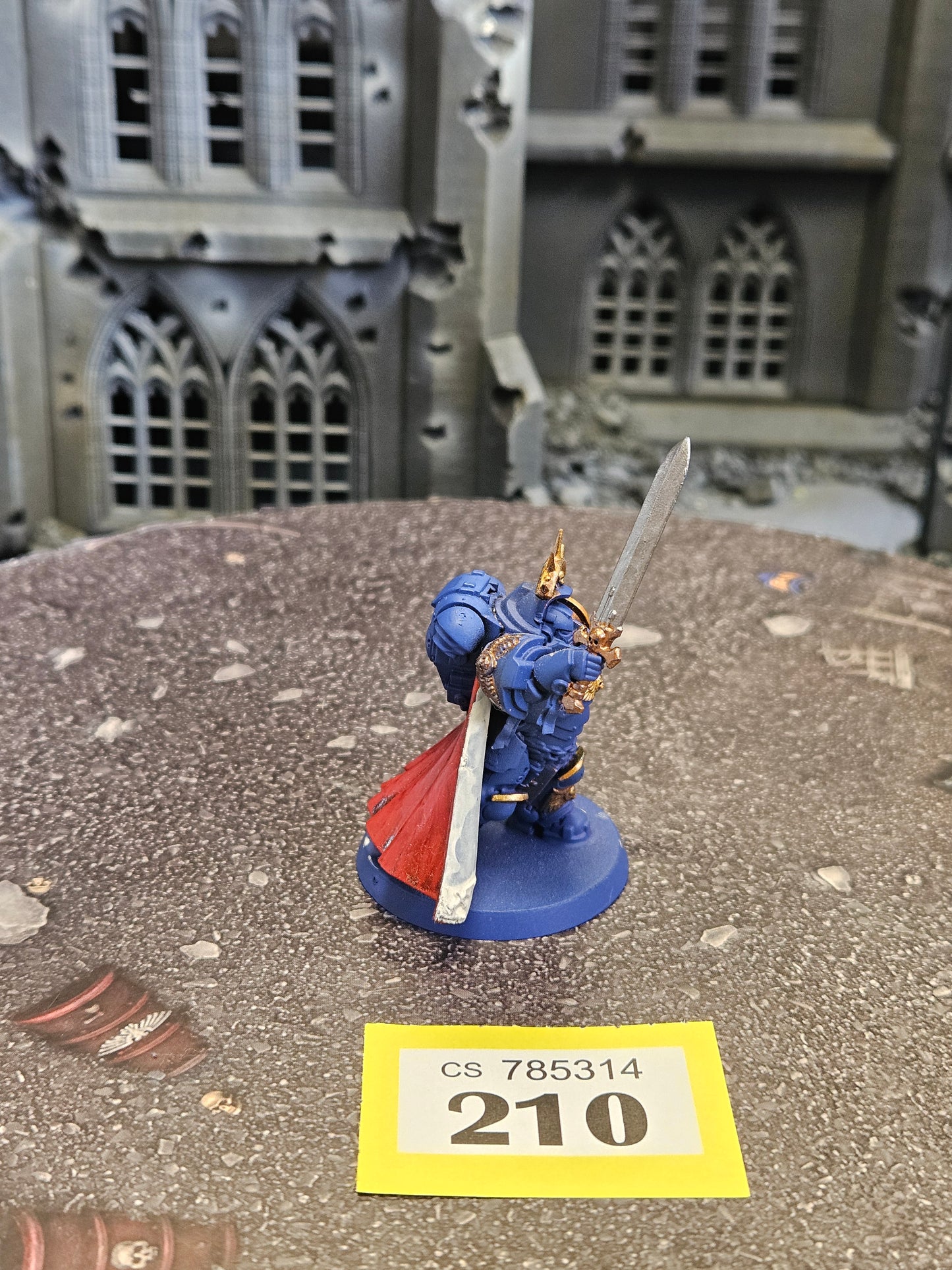 Primaris Captain in Gravis Armour #210 Space Marines Warhammer 40k
