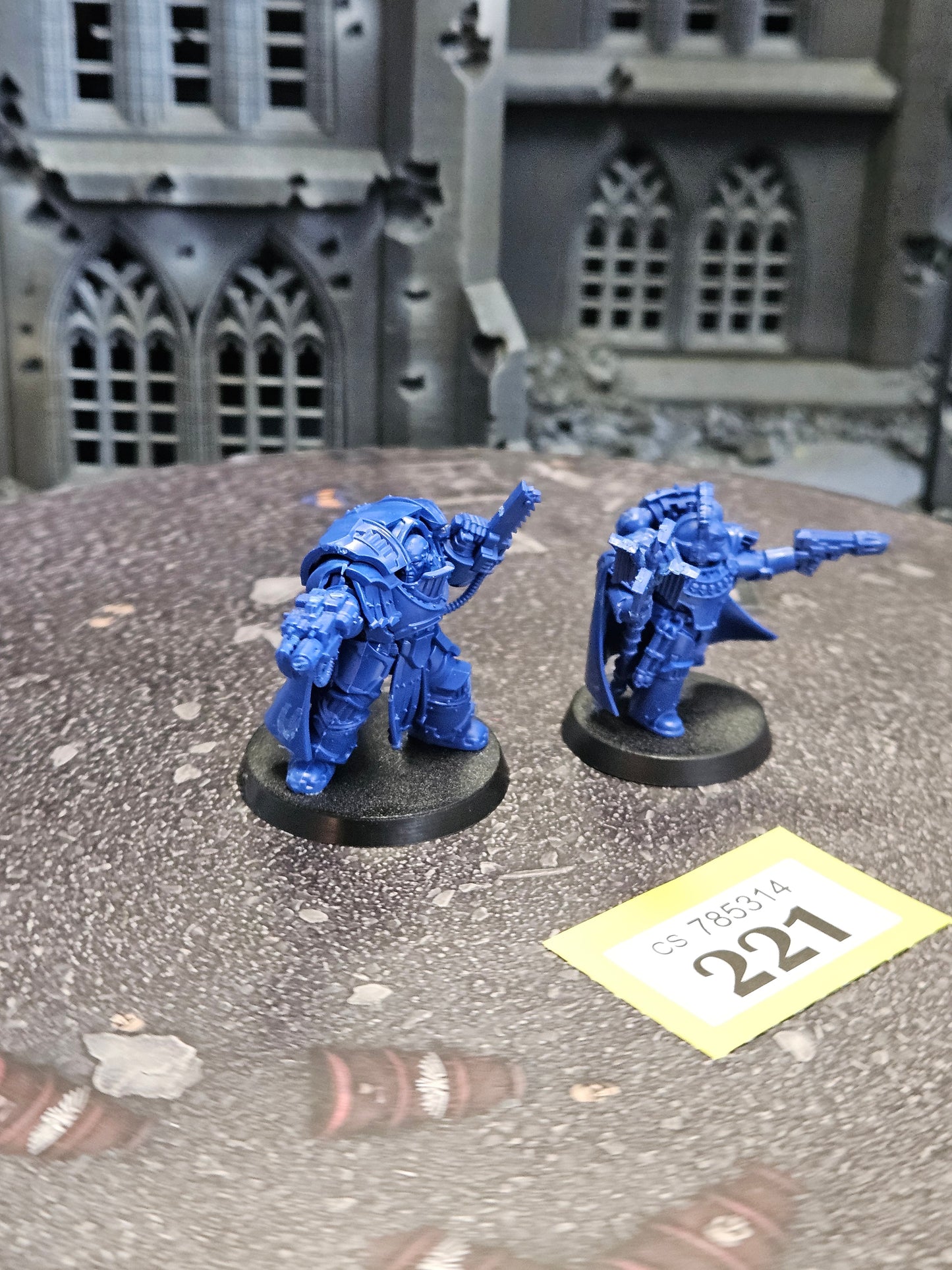 Legion Cataphractii Praetor and Chaplain Consul #221 Space Marines Warhammer 40k 30k