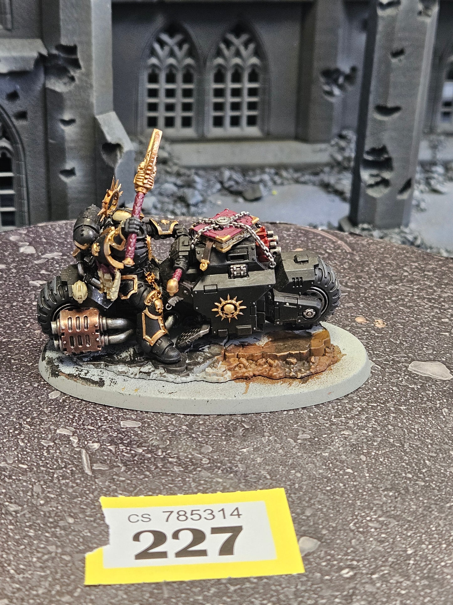 Primaris Chaplain on Bike #227 Space Marines Warhammer 40k