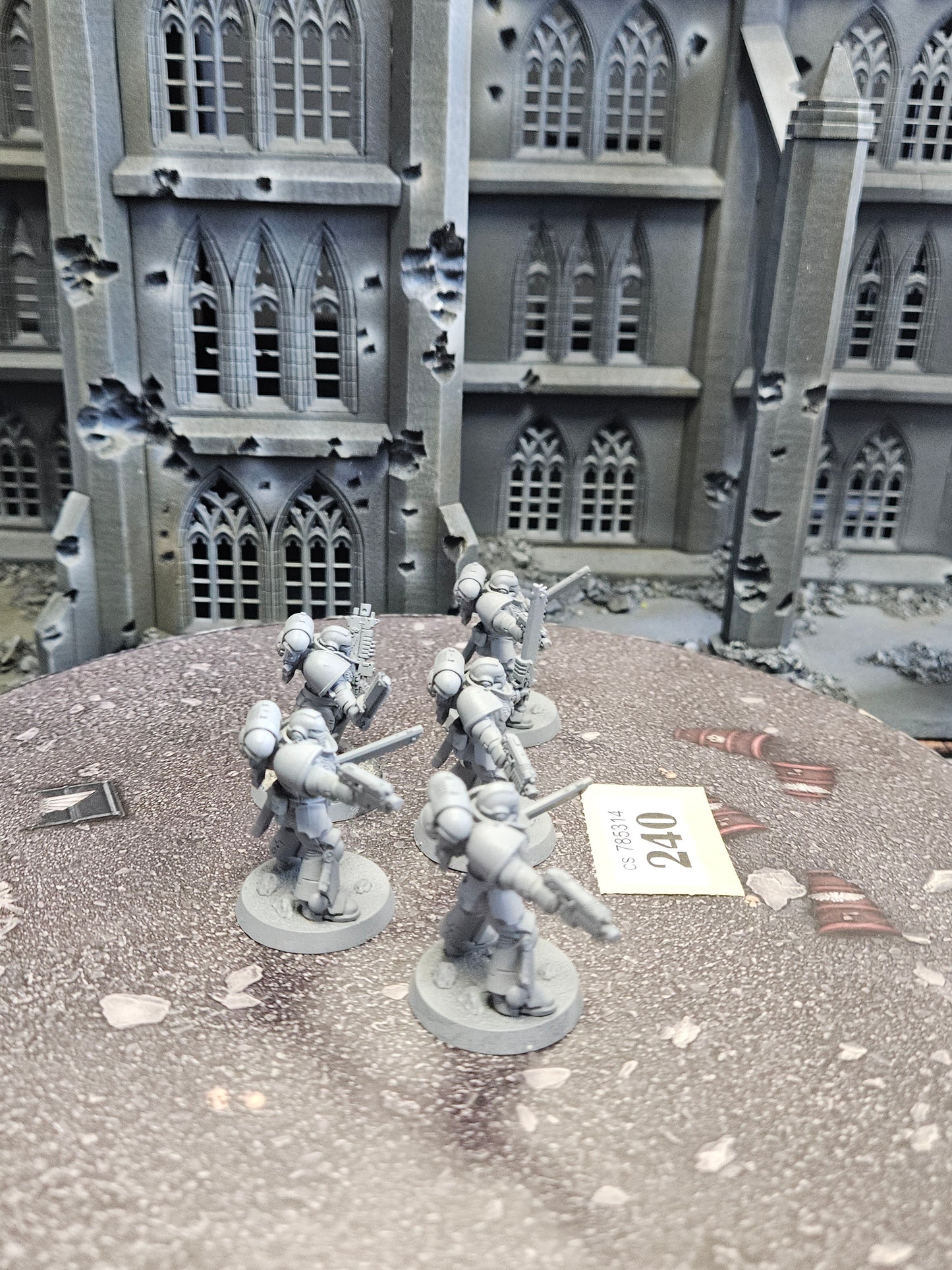 * 5x Primaris Assault Intercessors #240 Space Marines Warhammer 40k