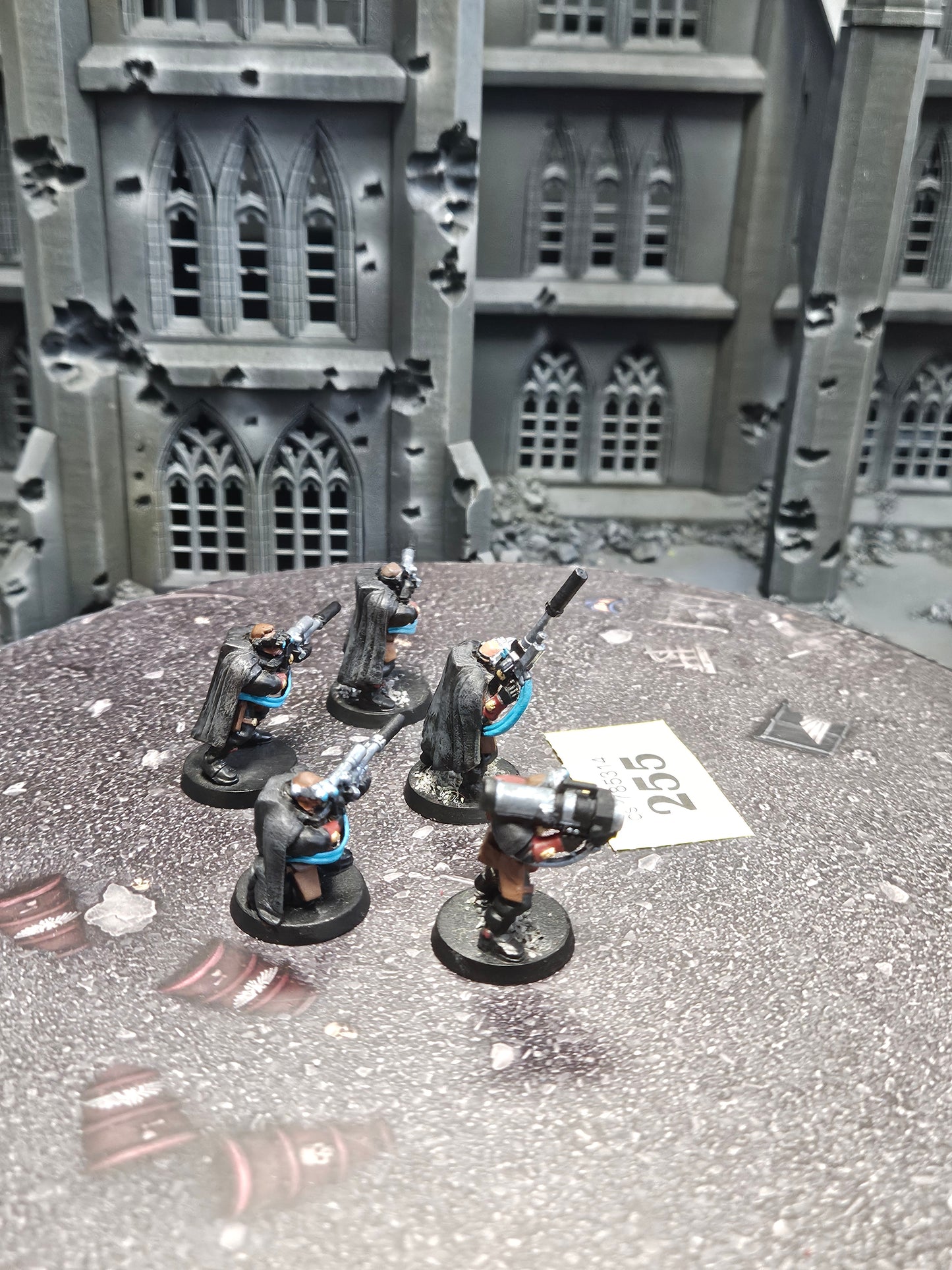 * 5x Scouts with Snipers #255 Space Marines Warhammer 40k
