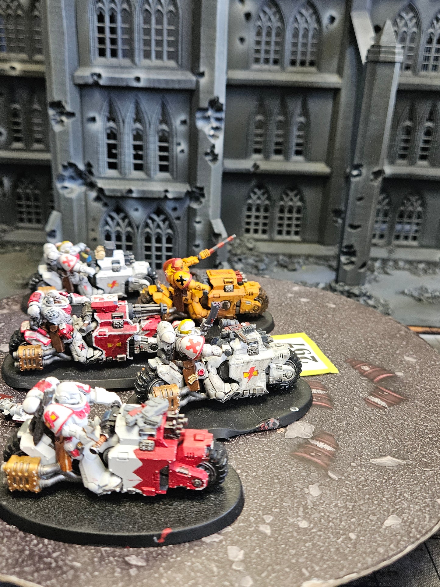 * 5x Primaris Outriders #297 Space Marines Warhammer 40k