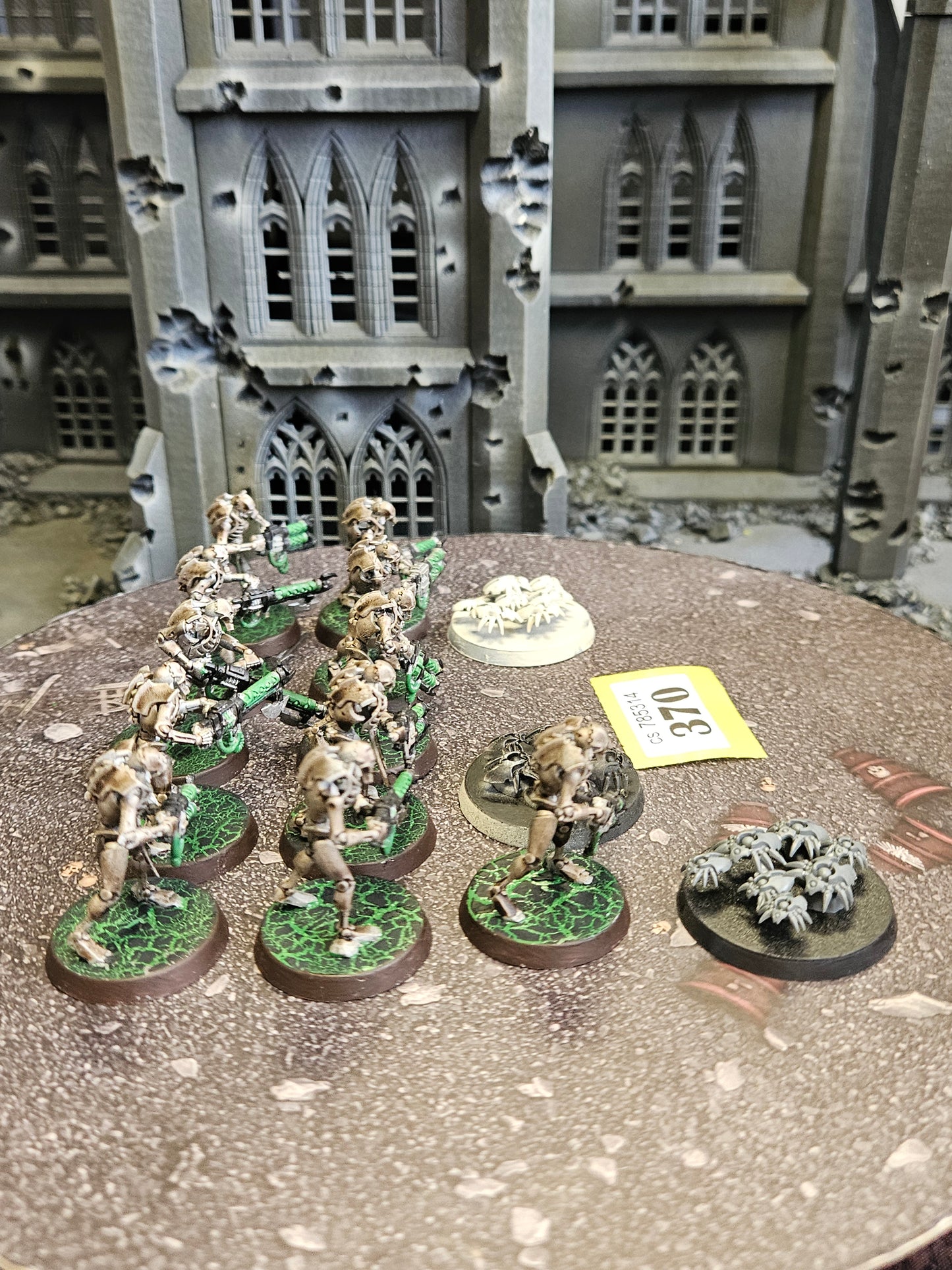 11x Warriors + Scarab Swarms #370 Necrons Warhammer 40k