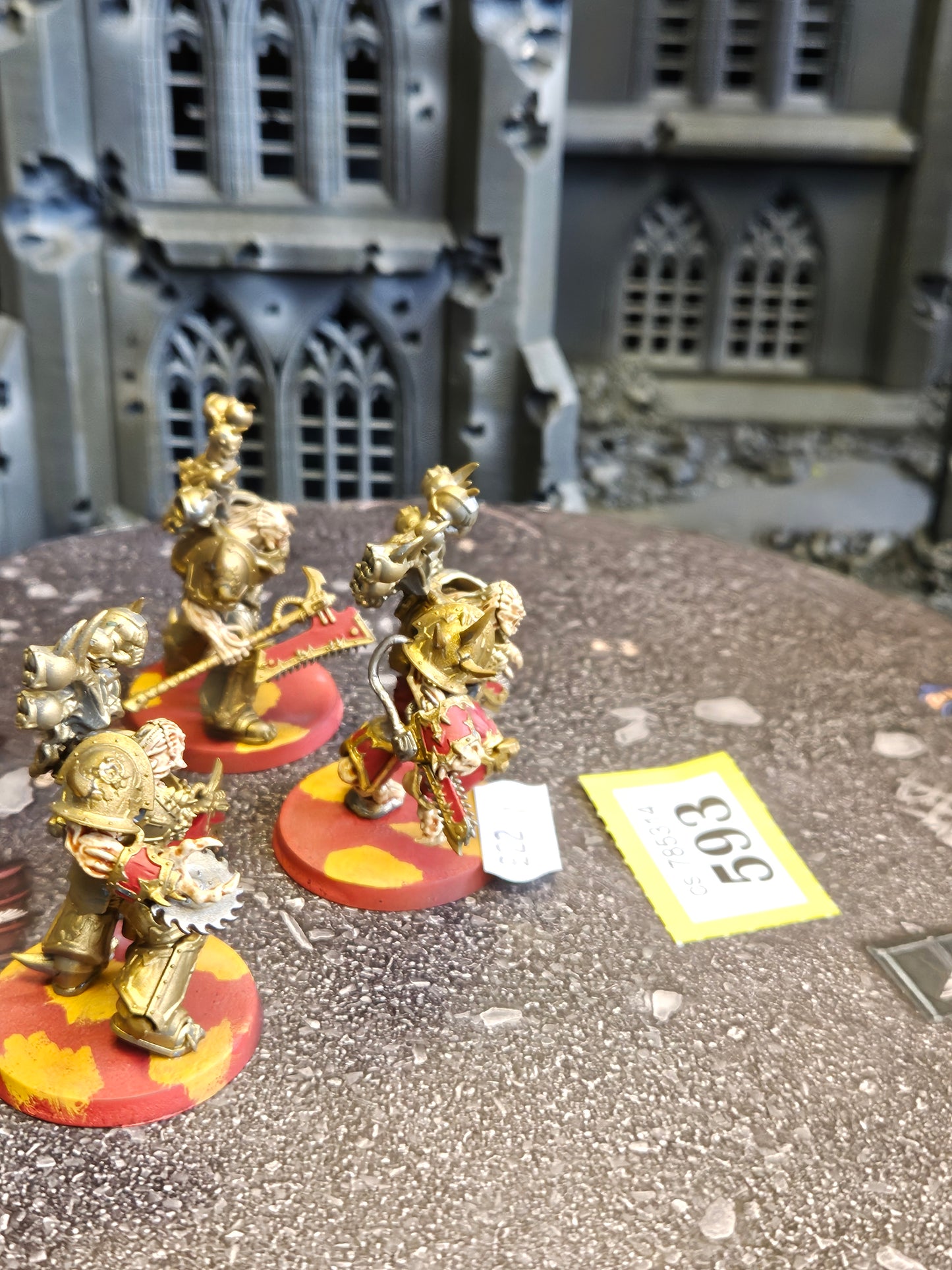 3x Eightbound #593 World Eaters Warhammer 40k
