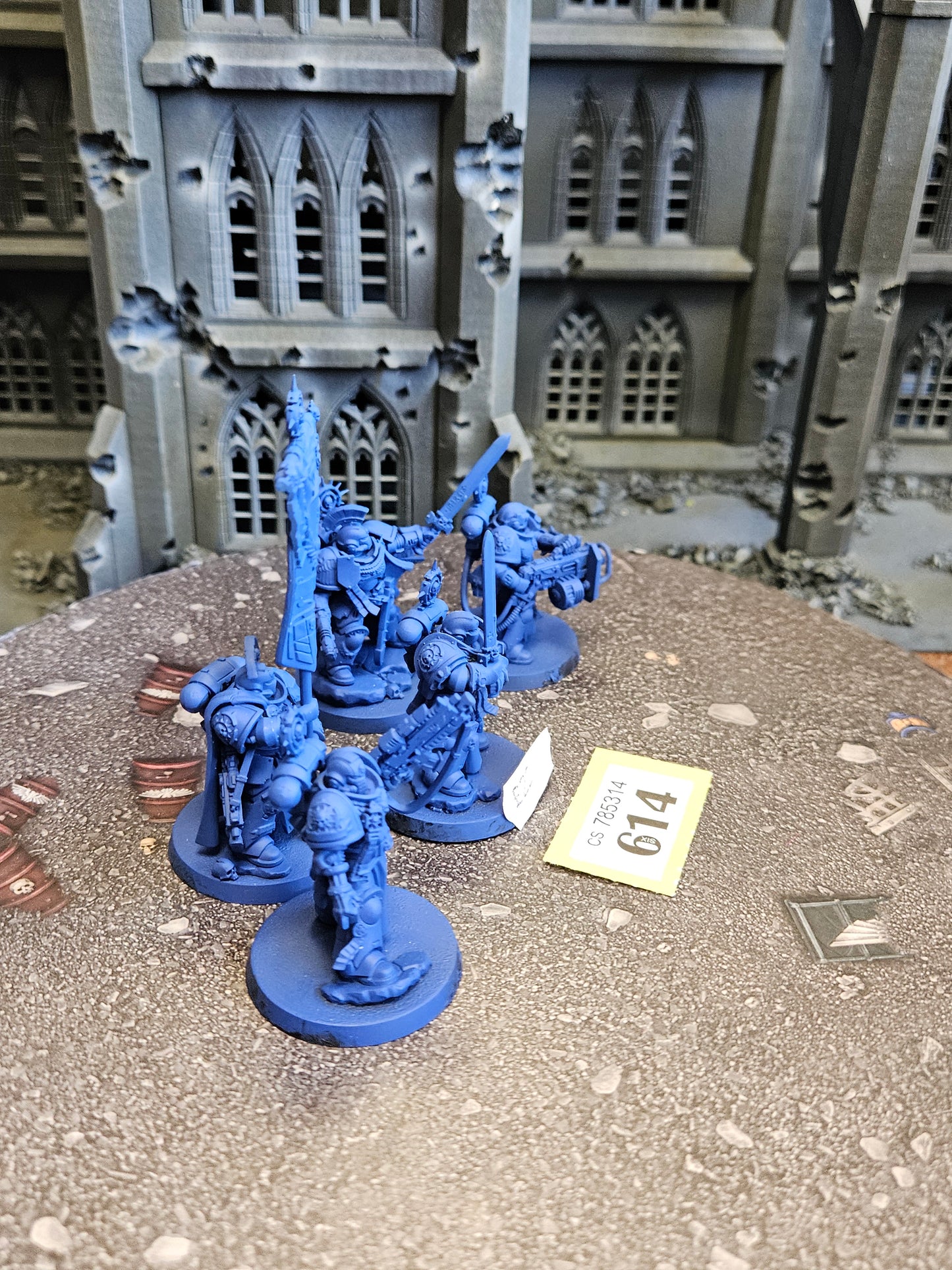 * 5x Company Heroes #614 Space Marines Warhammer 40k