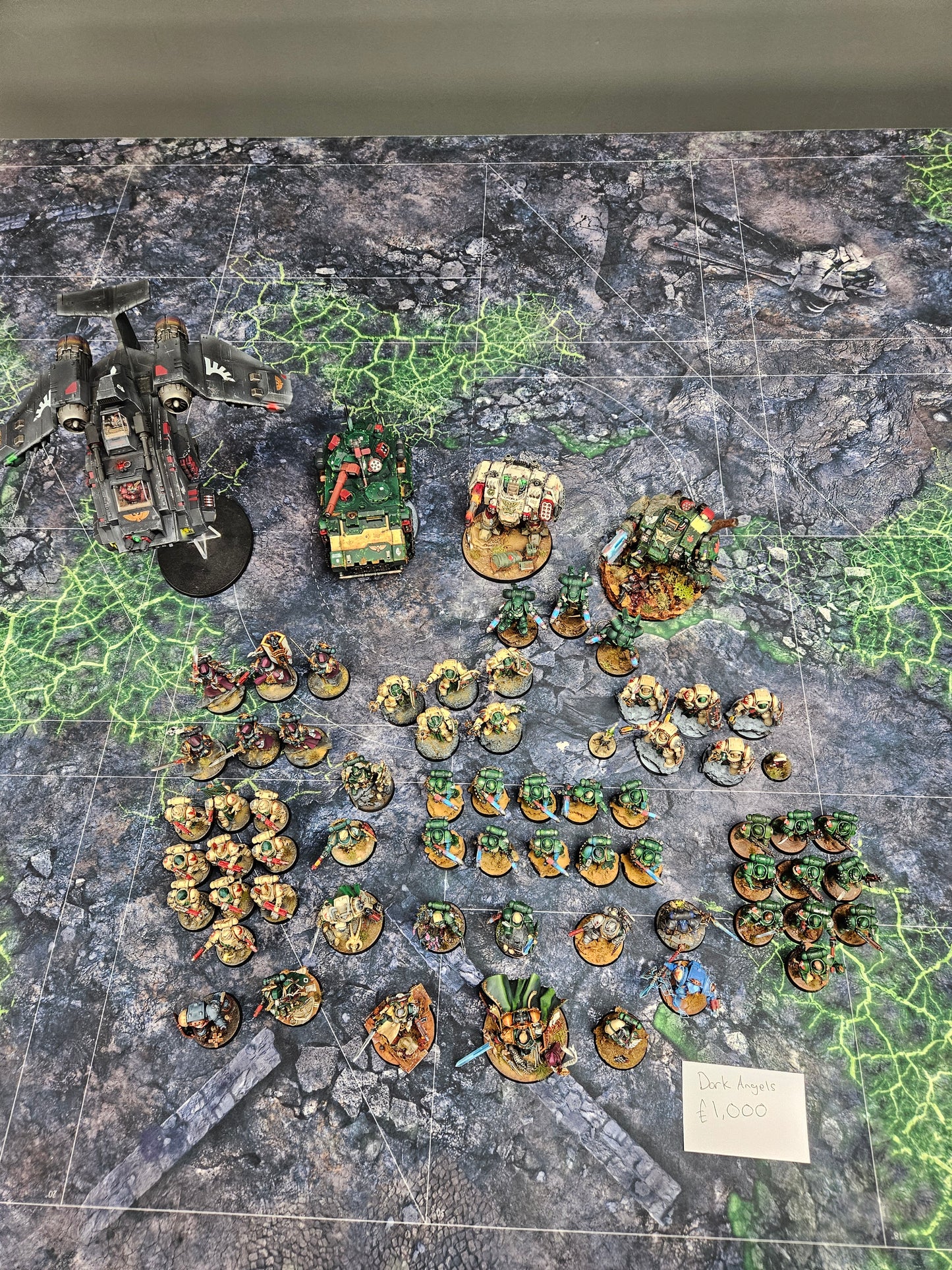 Large Primaris Dark Angels Army Space Marines Warhammer 40k