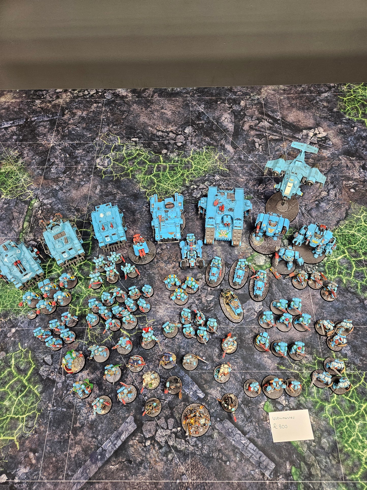 Large Primaris Ultramarines Army Space Marines Warhammer 40k