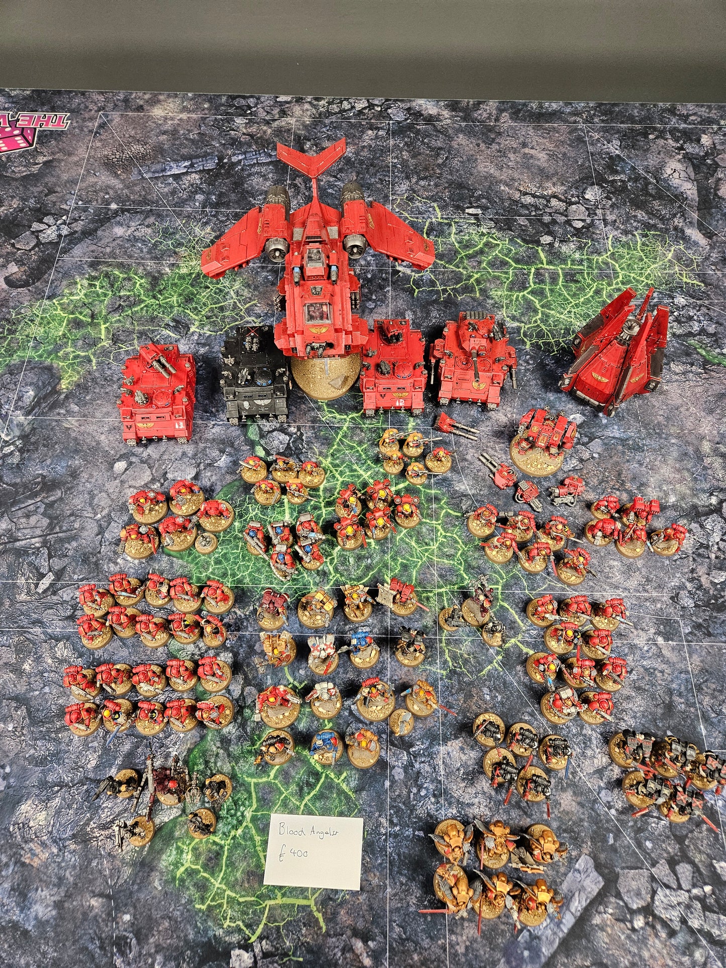 Blood Angels Army Space Marines Warhammer 40k