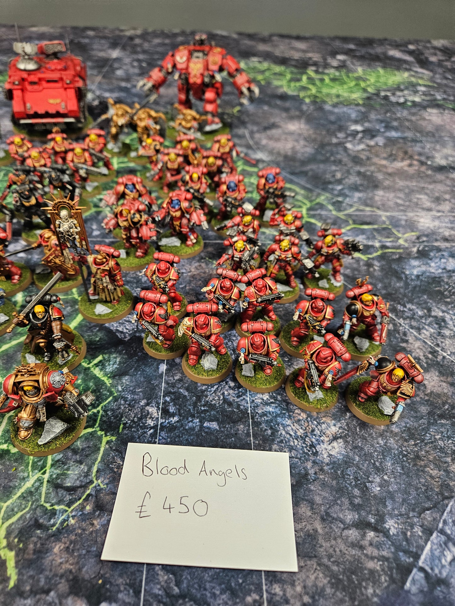 Primaris Blood Angels Army Space Marines Warhammer 40k
