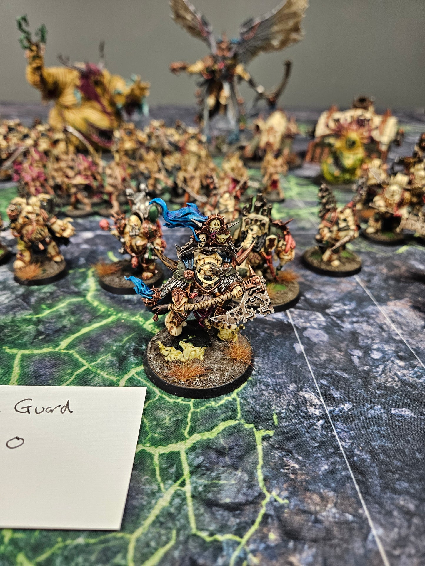 Death Guard Army Chaos Space Marines Warhammer 40k