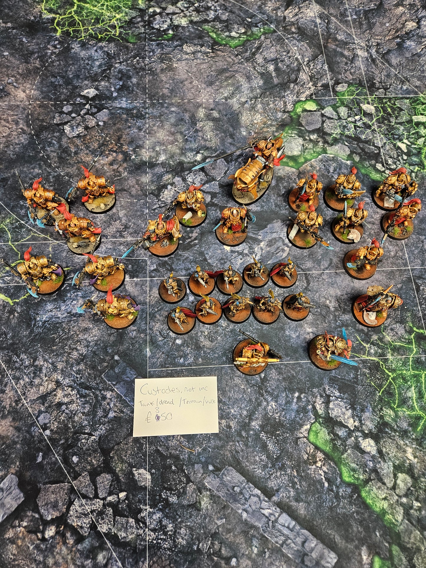 Adeptus Custodes Army Warhammer 40k