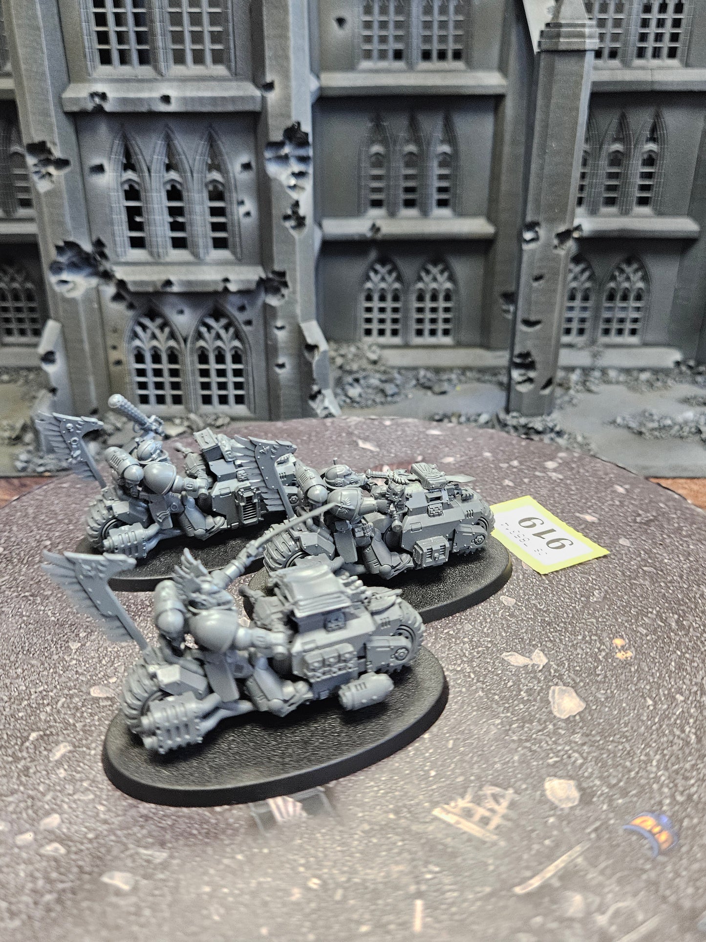 * 3x Ravenwing Dark Angels #919 Space Marines Warhammer 40k
