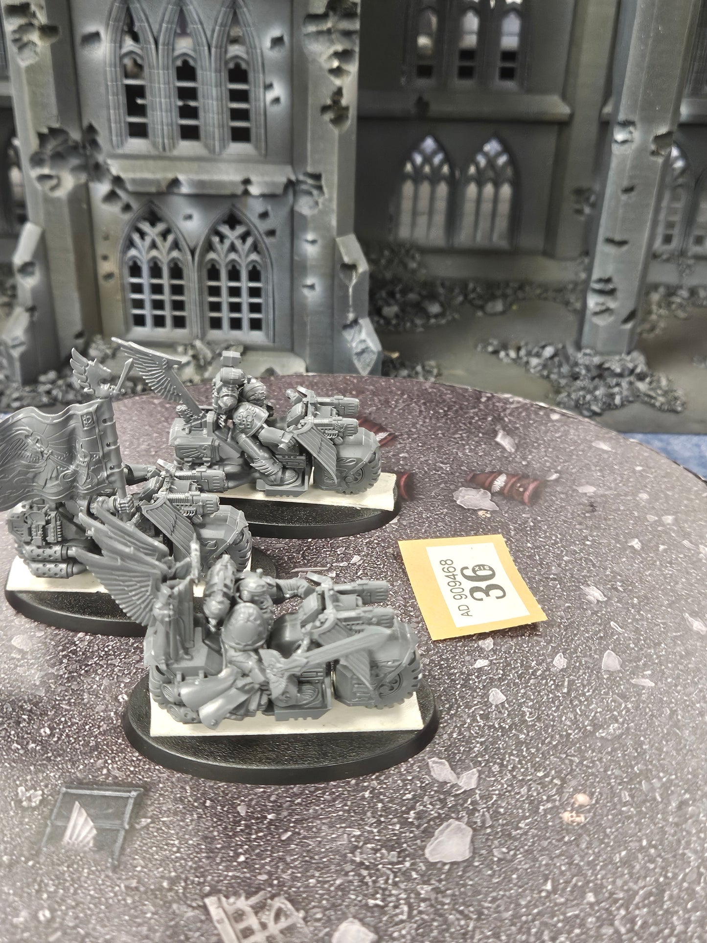 3x Ravenwing Knights #36 Dark Angels Space Marines Warhammer 40k