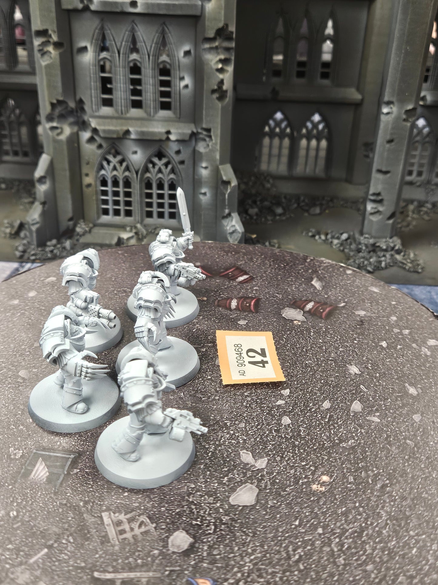 * 5x Cataphractii Terminators #42 Space Marines Warhammer 40k 30k