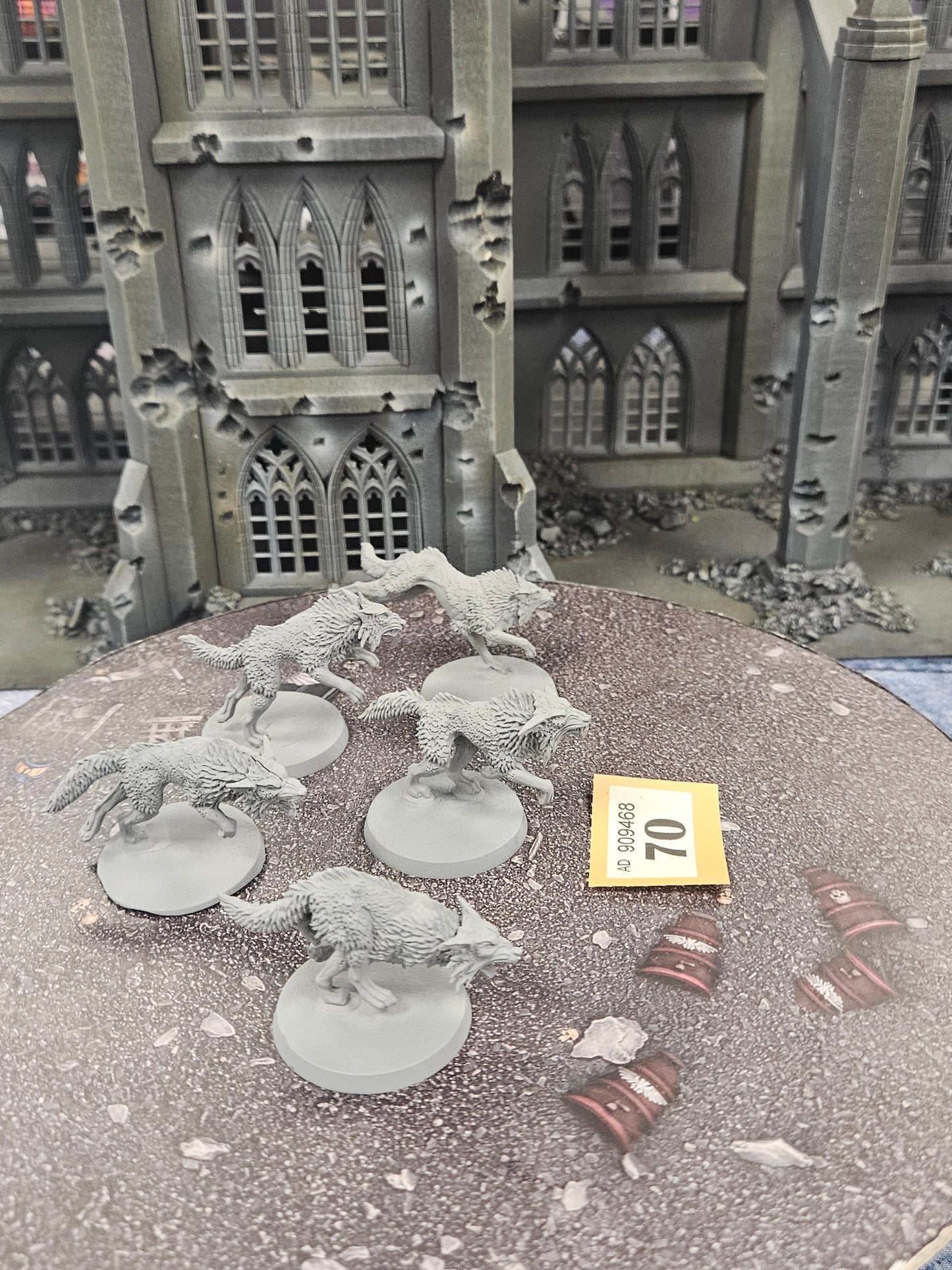 5x Fenrisian Wolves #70 Space Wolves Space Marines Warhammer 40k