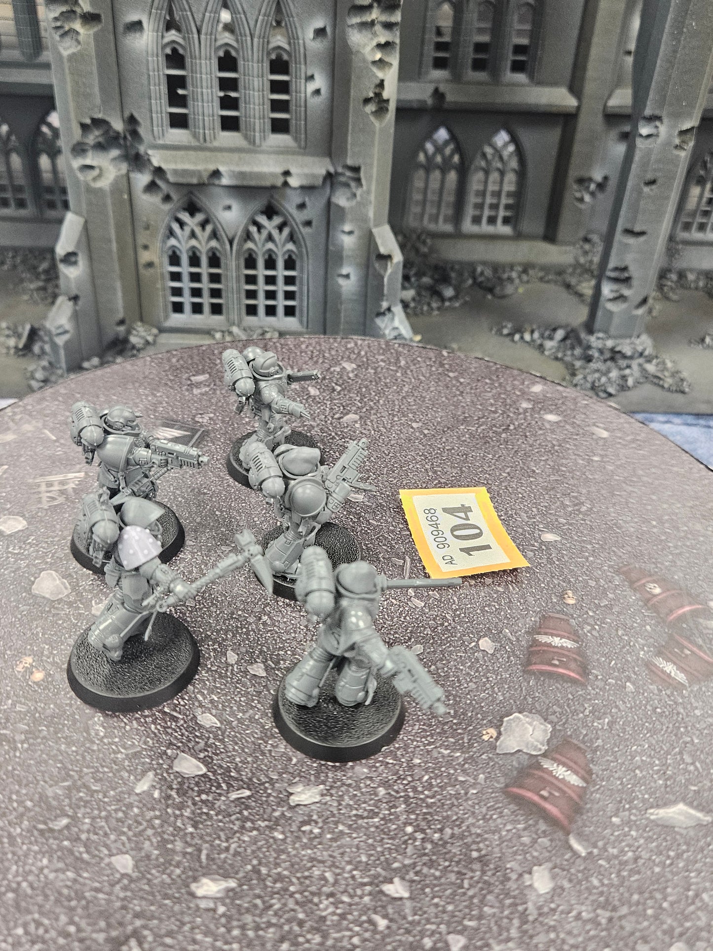 5x Primaris Assault Intercessors Dark Angels #104 Space Marines Warhammer 40k