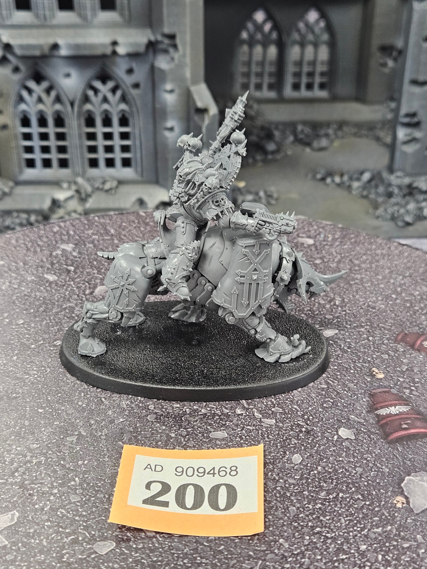 Chaos Lord on Juggernaut #200 World Eaters Warhammer 40k