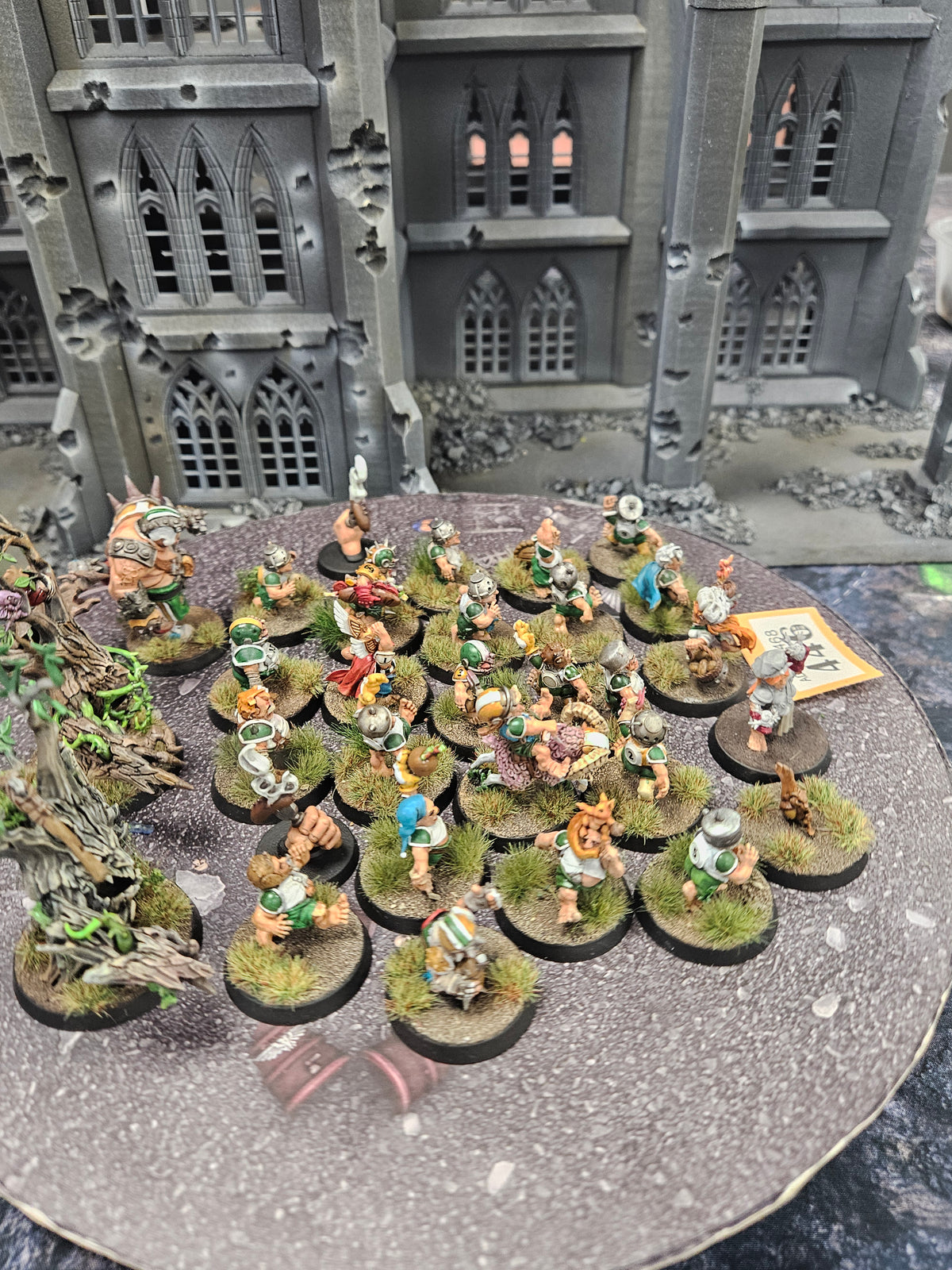 Gnome Blood Bowl Team #446 VERY Well Painted Blood Bowl Team Warhammer 40k