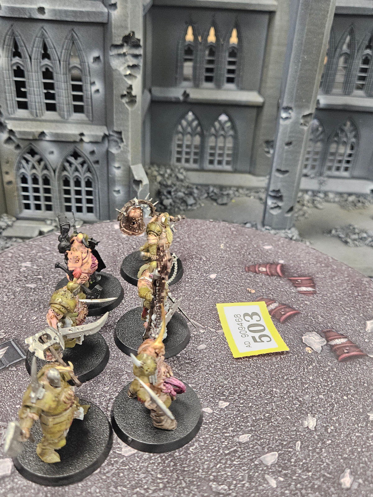 6x Putrid Blightkings #503 Maggotkin of Nurgle AOS Space Marines Warhammer 40k