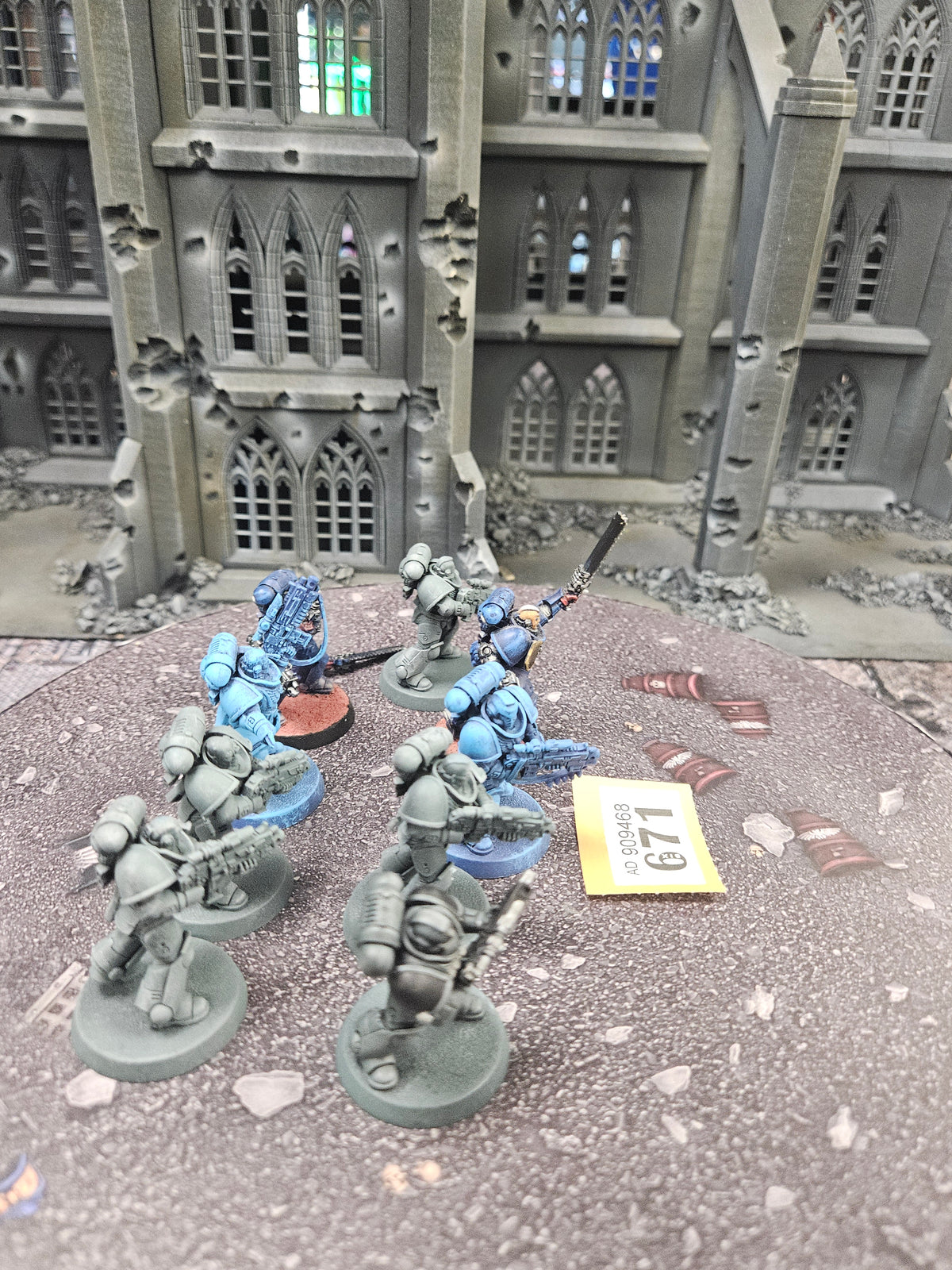 9x Primaris Intercessors #671 Space Marines Warhammer 40k