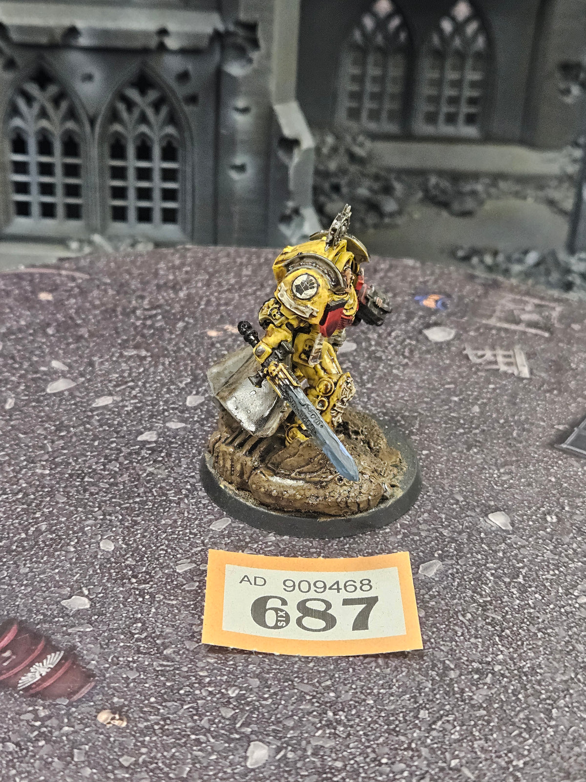 Primaris Captain in Terminator Armour #687 Space Marines Warhammer 40k