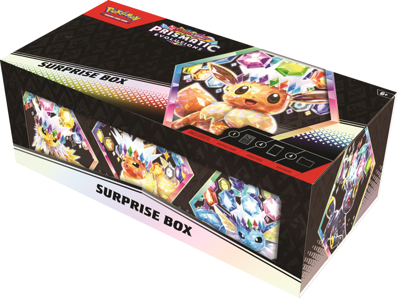 Pokémon TCG: Prismatic Evolutions - Surprise Box MAX 1 PER CUSTOMER