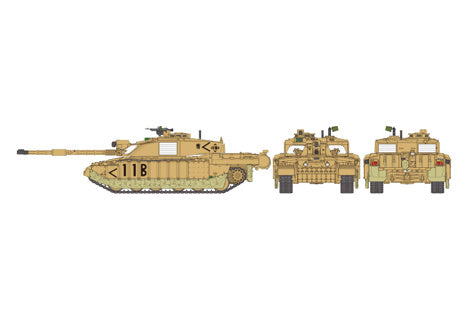 1/48 British Tank Challenger 2 (Desertised)