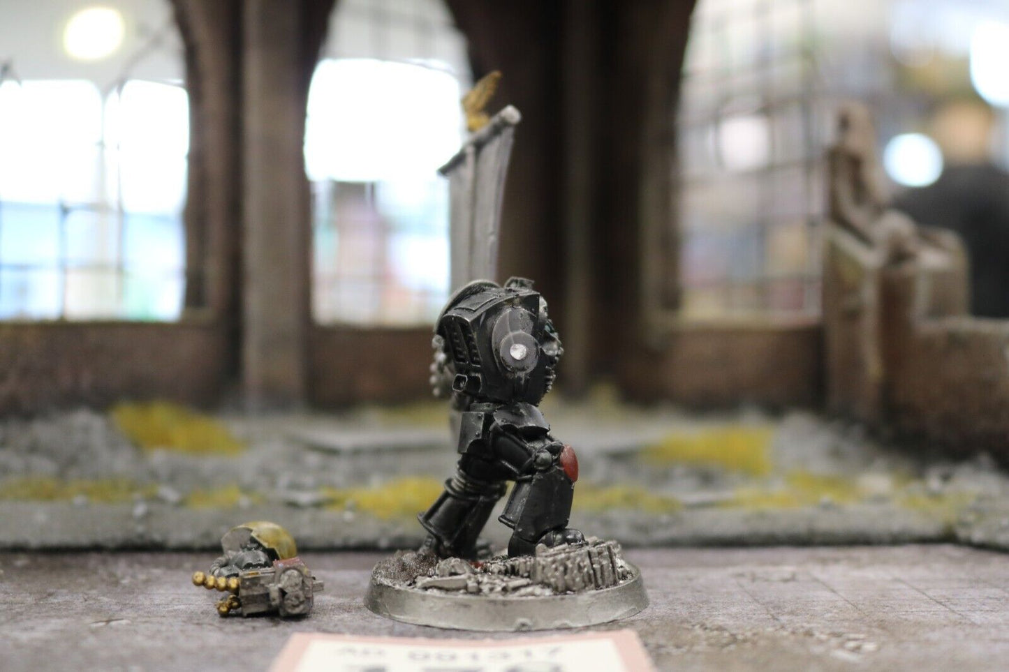 Brother Darrago Banner Space Marine Heroes Series 178 Space Marines Warhammer 40k