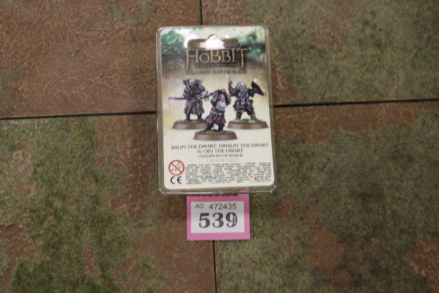 Balin, Dwalin + Oin 539 Champions of Erebor SEALED Middle Earth MESBG