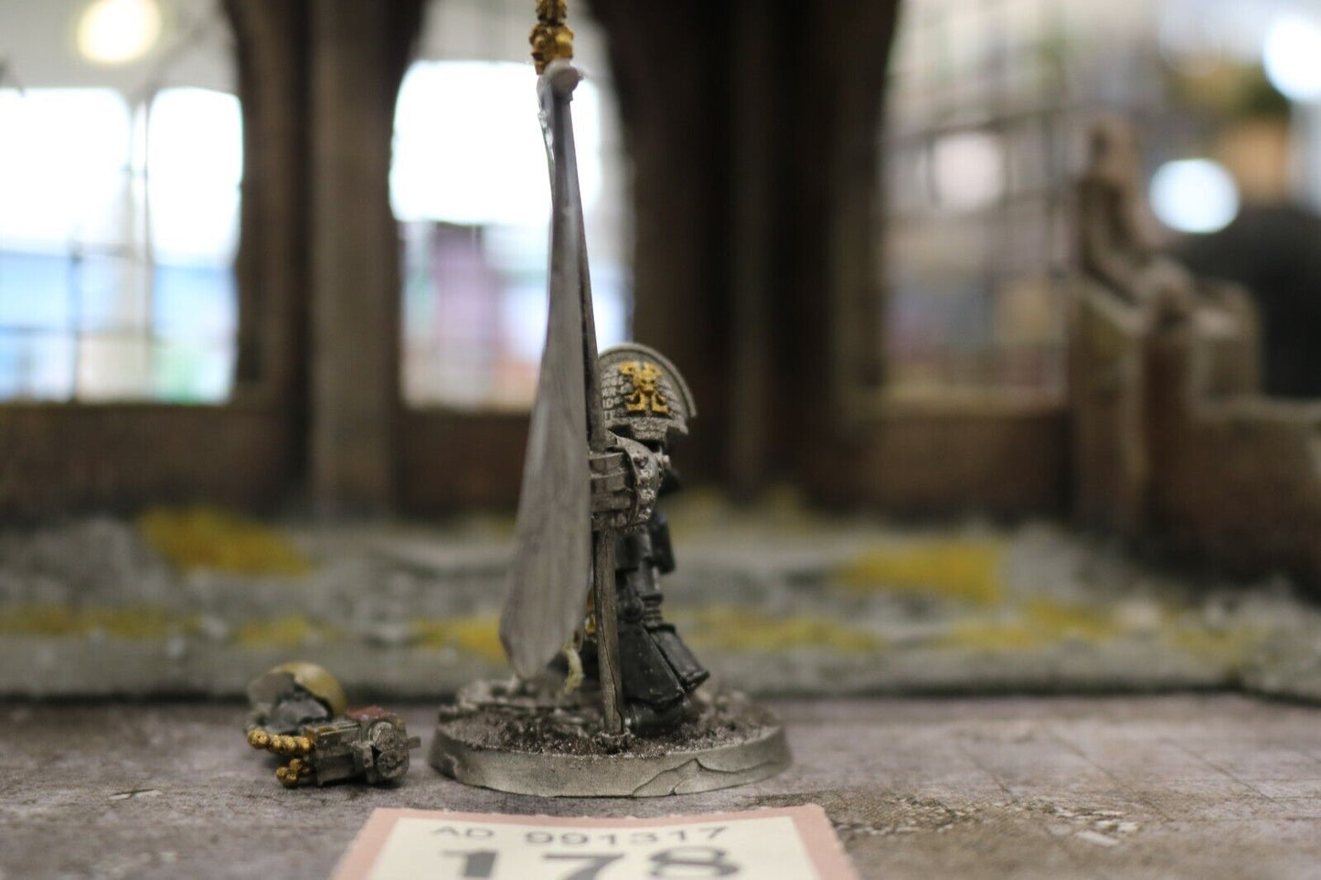 Brother Darrago Banner Space Marine Heroes Series 178 Space Marines Warhammer 40k