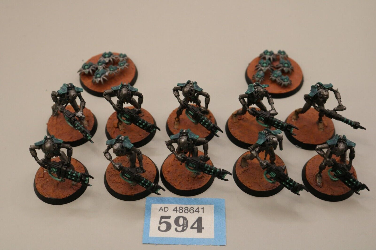 10x Warriors + 2x Scarabs 594 Well Painted Necrons Warhammer 40k