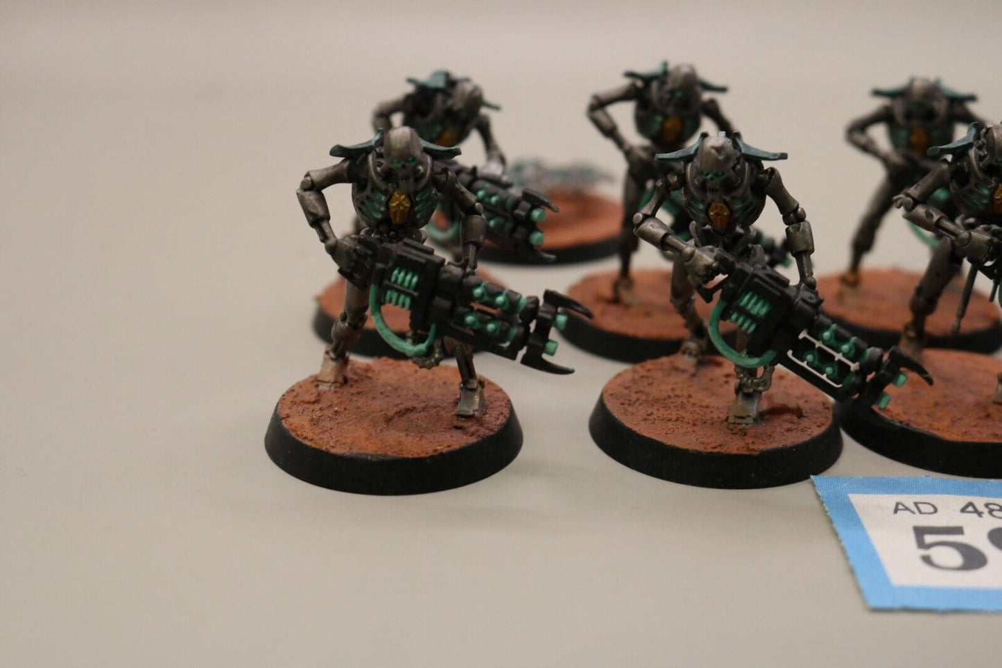 10x Warriors + 2x Scarabs 594 Well Painted Necrons Warhammer 40k