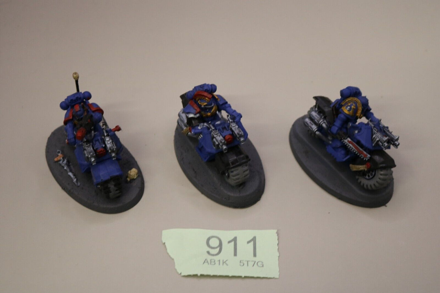 3x Bikers OOP 911 Space Marines Warhammer 40k