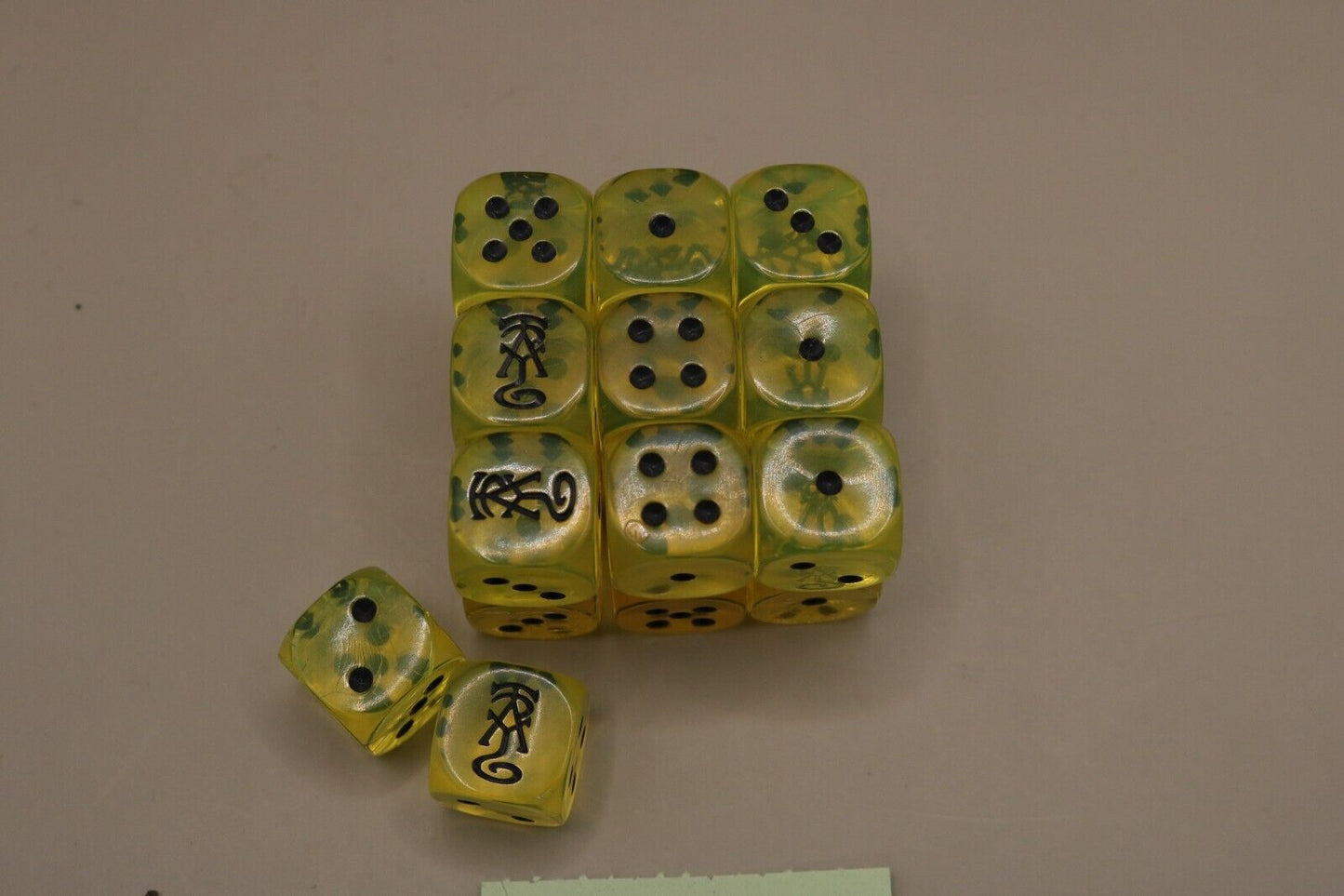 10x Lumineth Dice OOP 594 Age of Simgar Warhammer 40k
