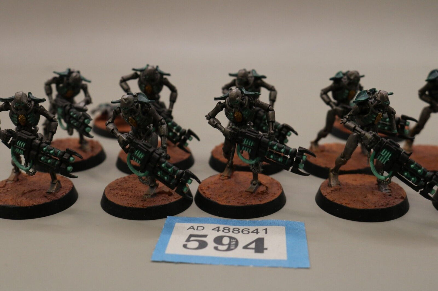 10x Warriors + 2x Scarabs 594 Well Painted Necrons Warhammer 40k