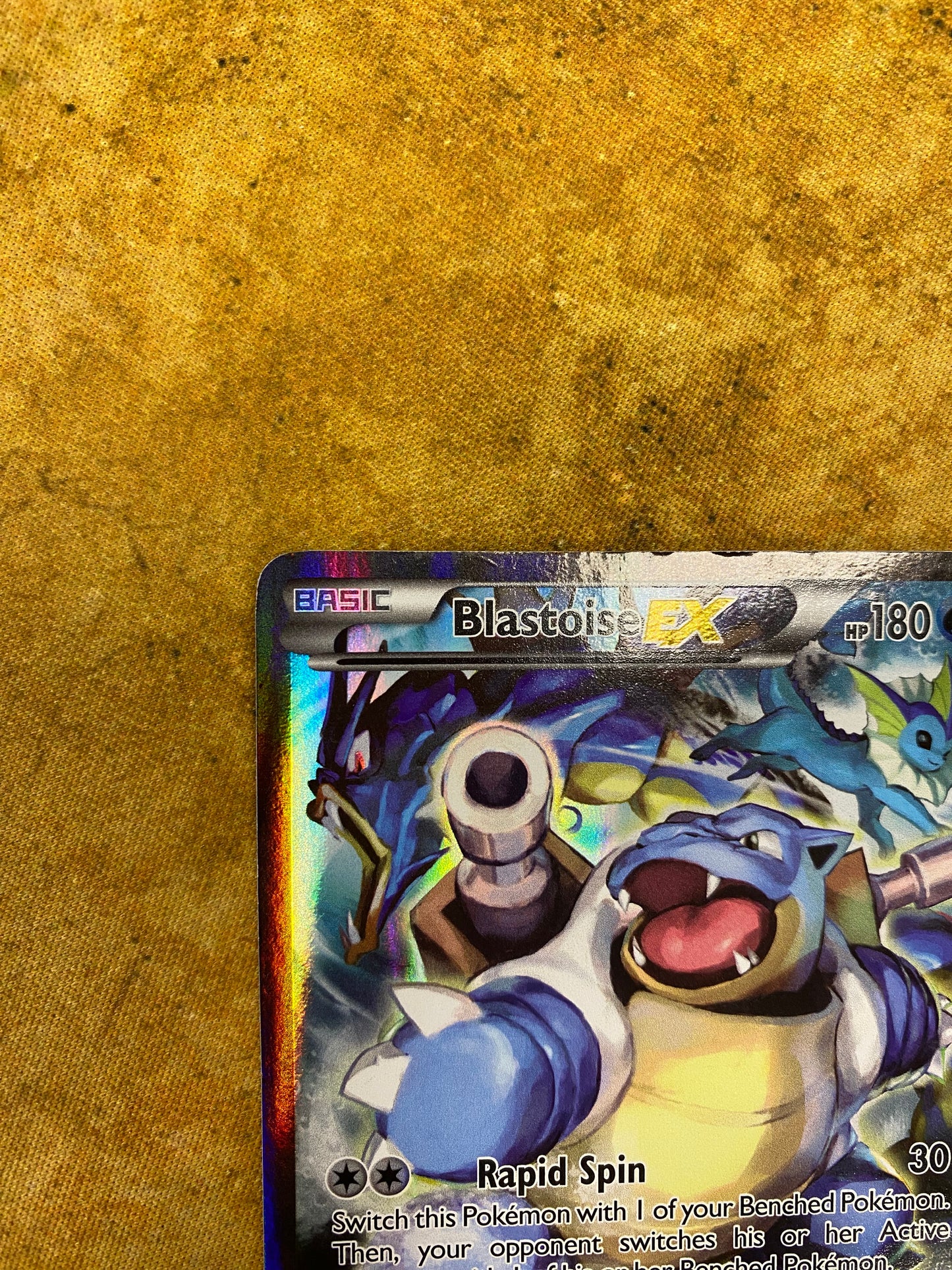 Blastoise EX Holo XY122 Black Star Promo Single Pokemon Card