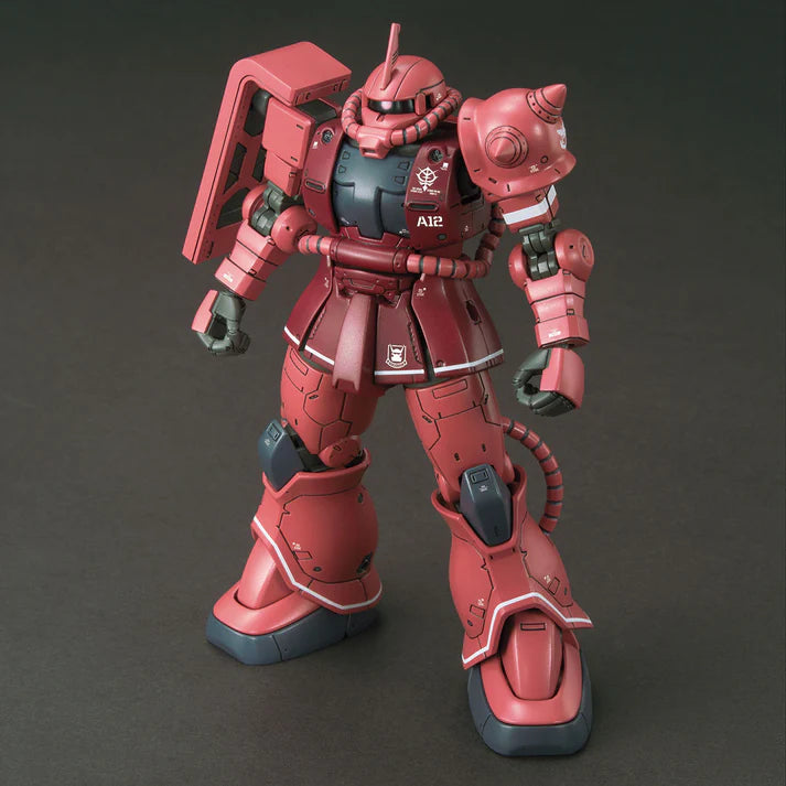 HG 1/144 MS-06S Zaku II Principality of Zeon Char Aznable's Mobile Suit (Red Comet Version)