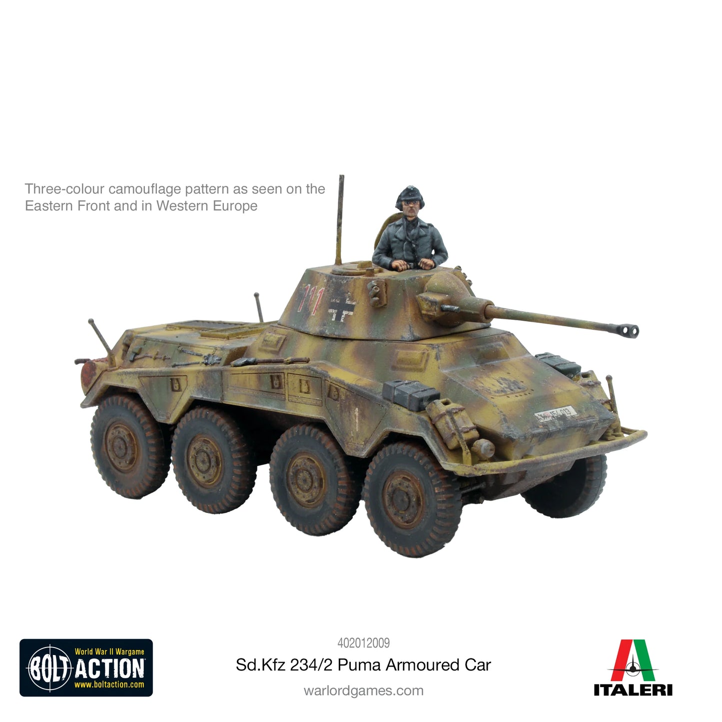 German Puma Sd.Kfz 234/2 Armoured Car