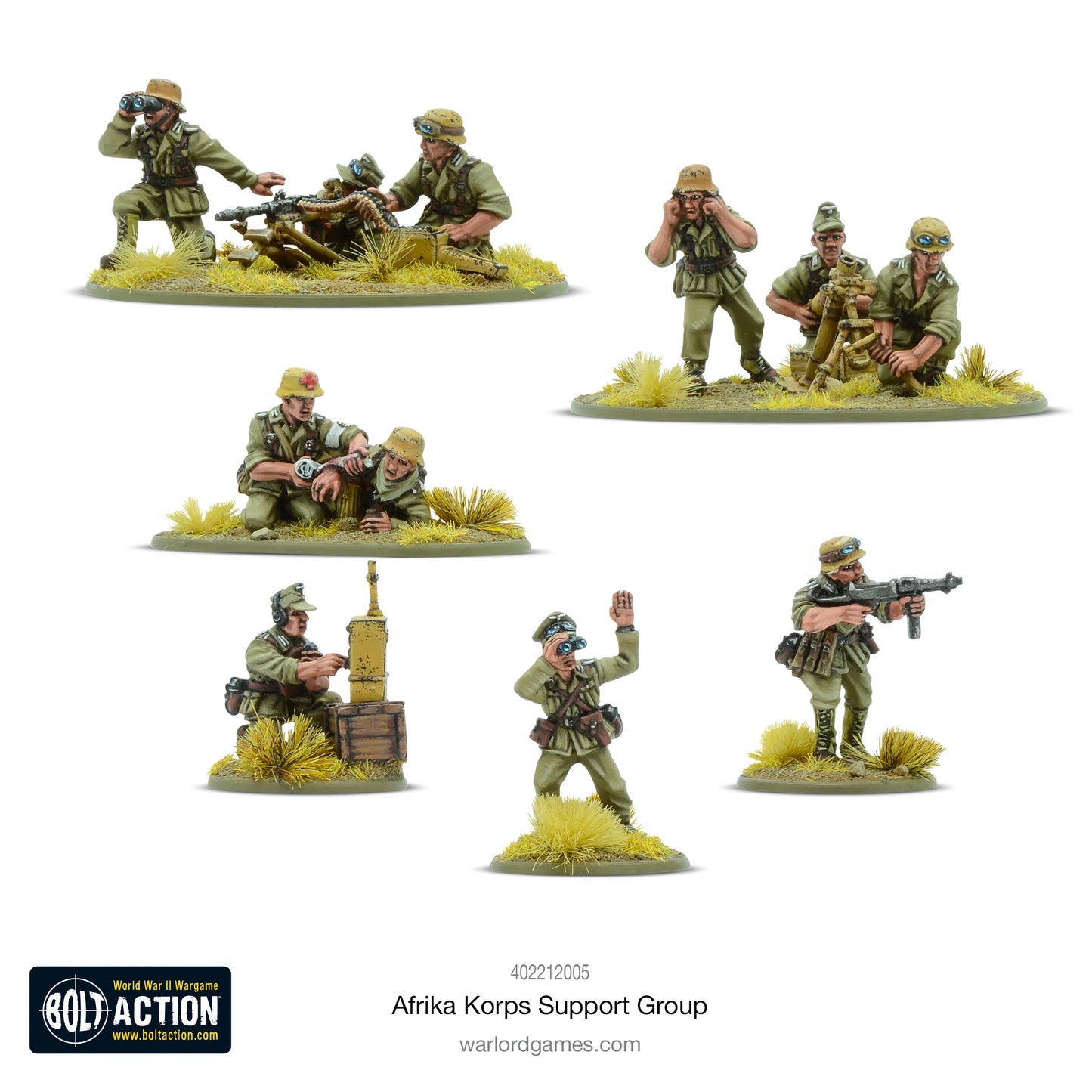 German Afrika Support Group (HQ, Mortar & MMG)