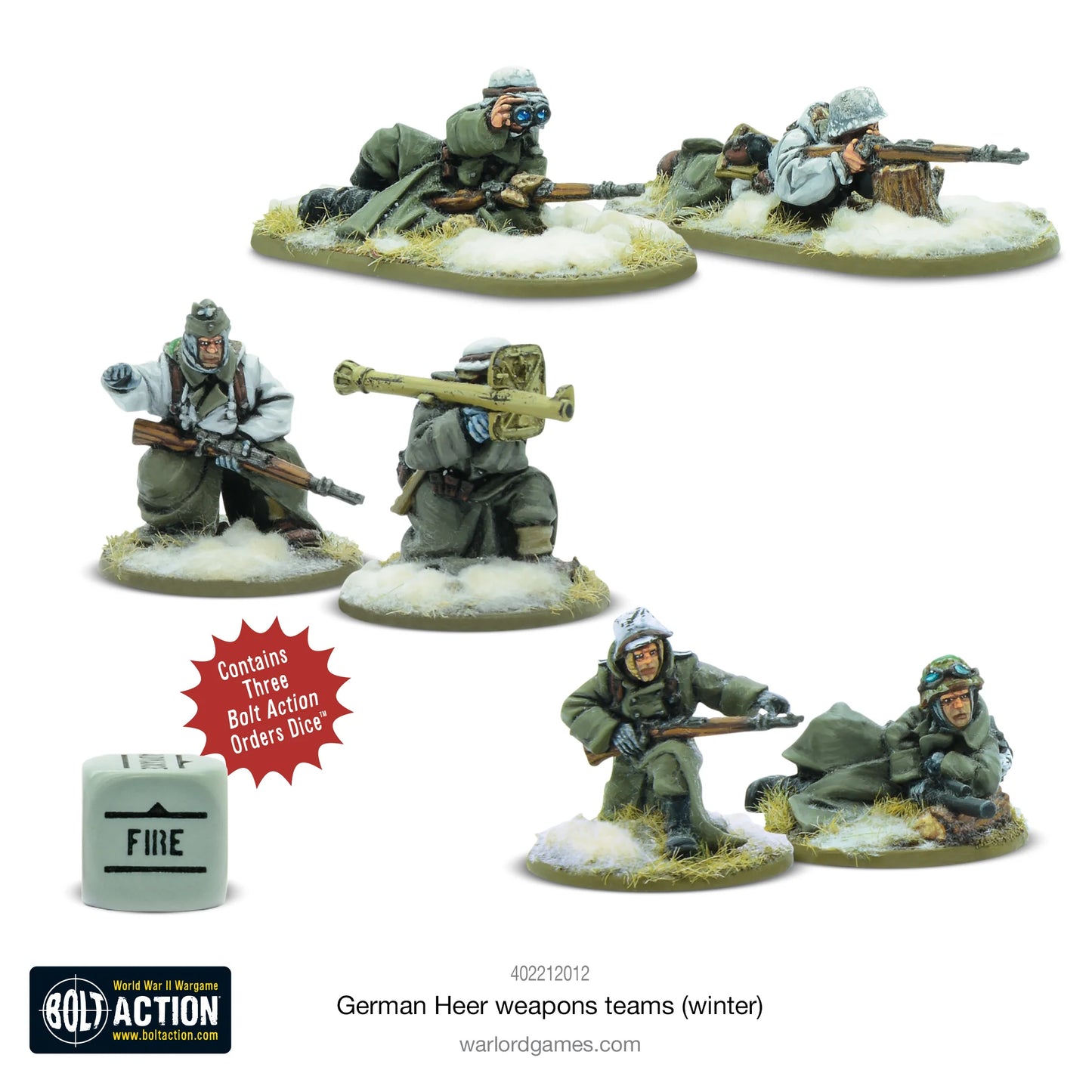 German Army Winter Weapons Team
