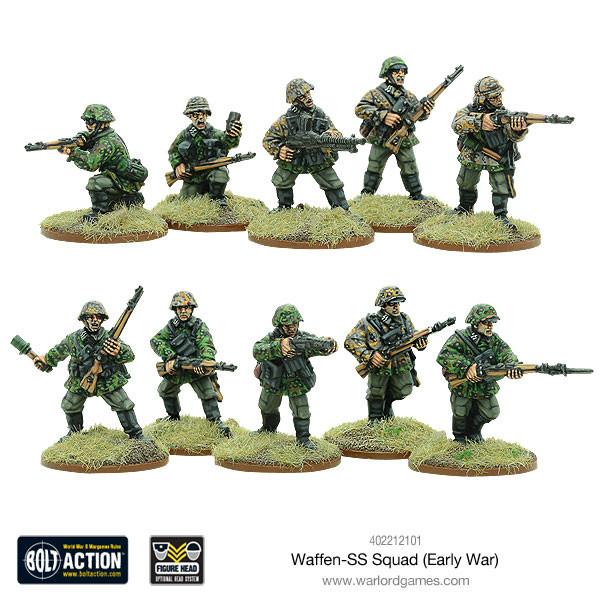 German Early in the War Waffen SS Squad