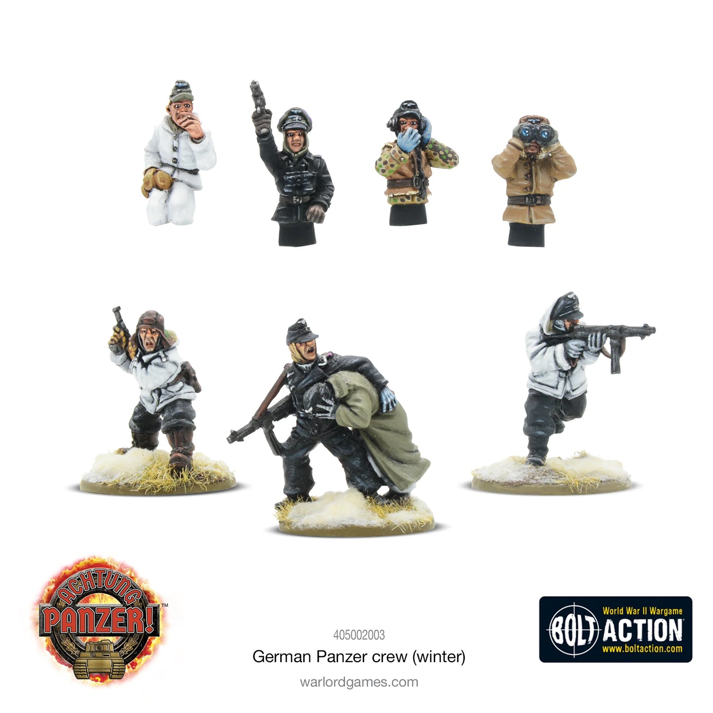 German Army Winter Tank Crew