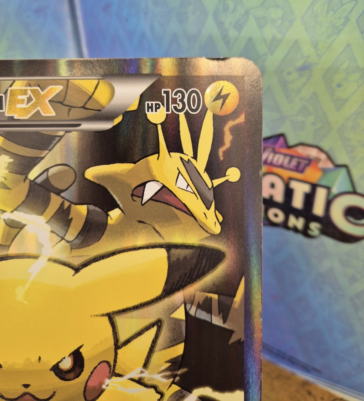 Pikachu EX XY124 JUMBO Black Star Promo Single Pokémon Card