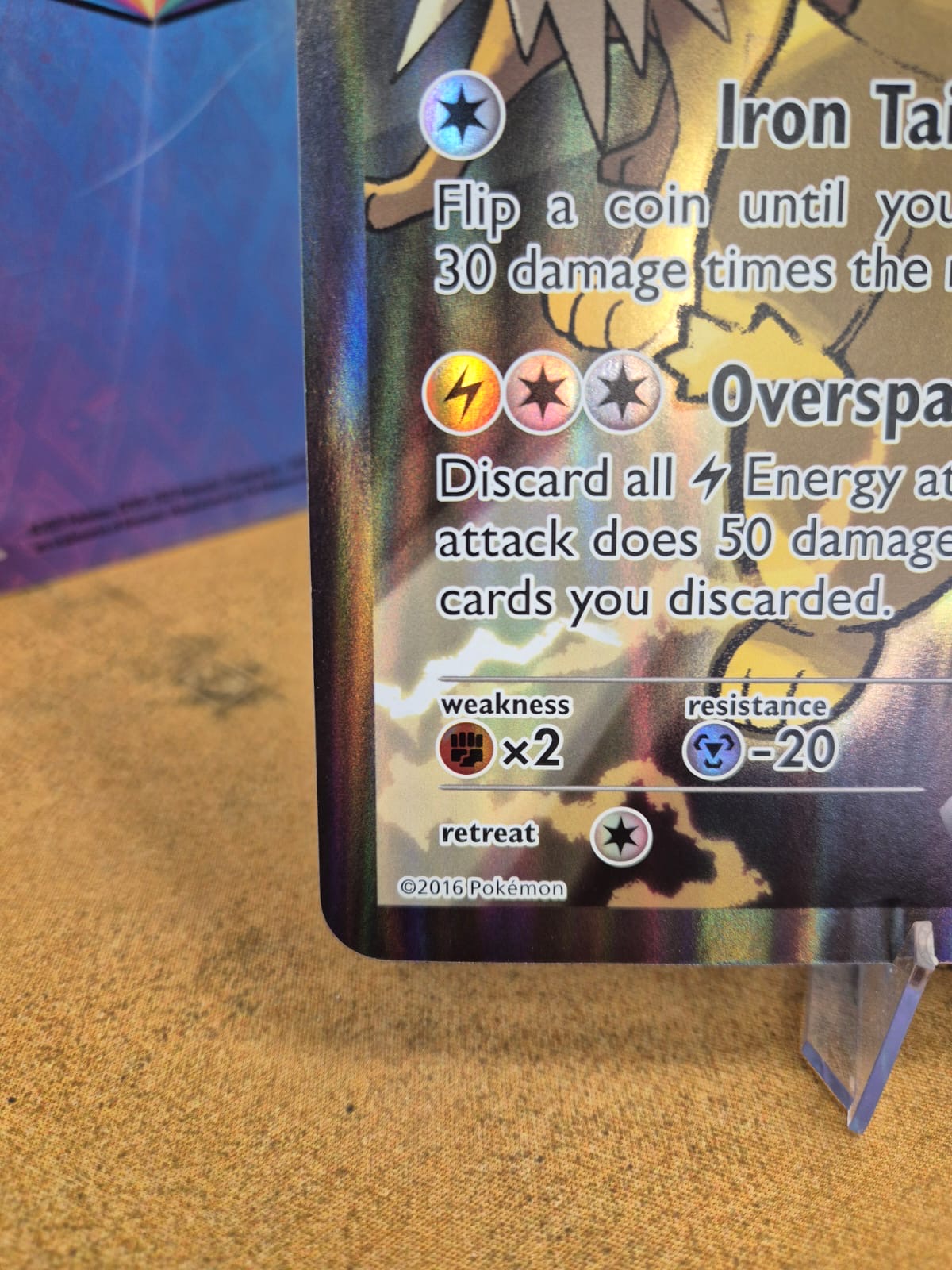 Pikachu EX XY124 JUMBO Black Star Promo Single Pokémon Card