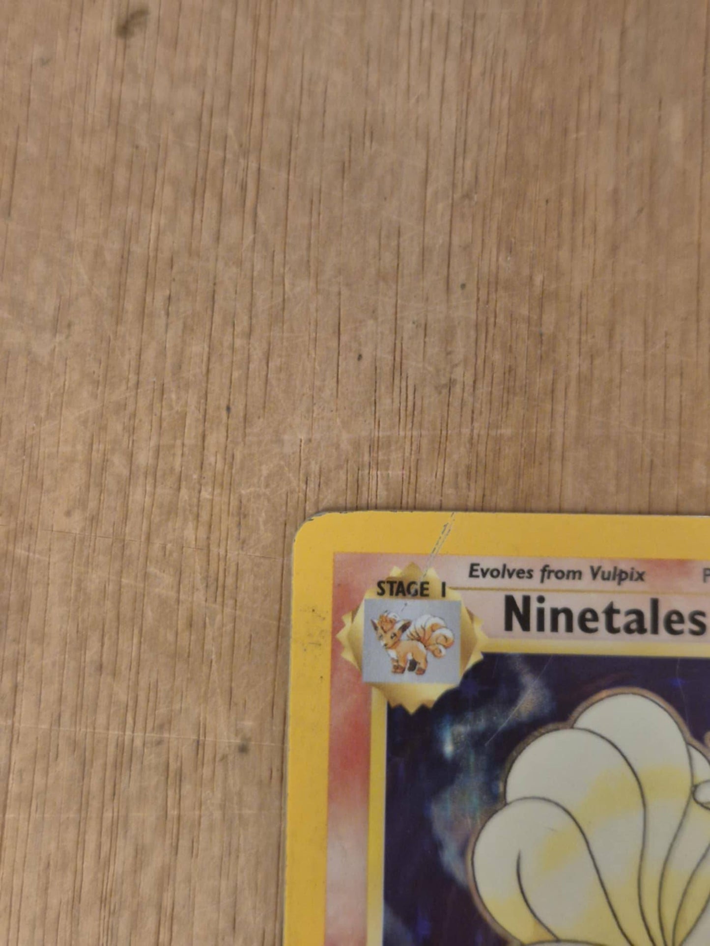 Ninetales Holo 12/102 Base Set Single Pokémon Card