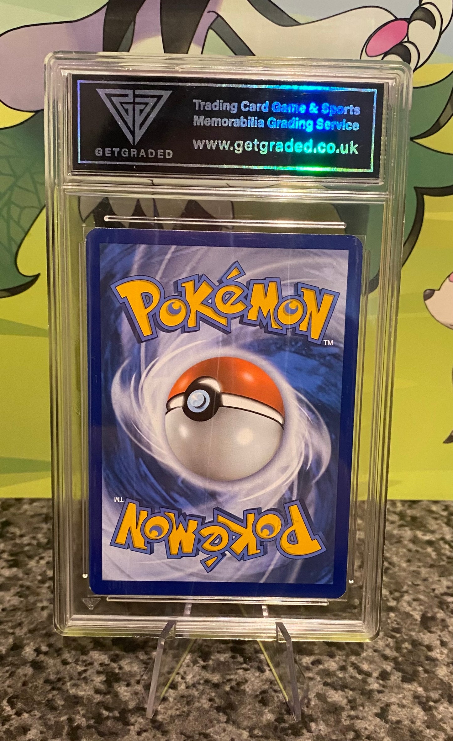 Ho-Oh 001/025 Celebrations 25th Anniversary Get Graded 7 Graded Pokémon Card