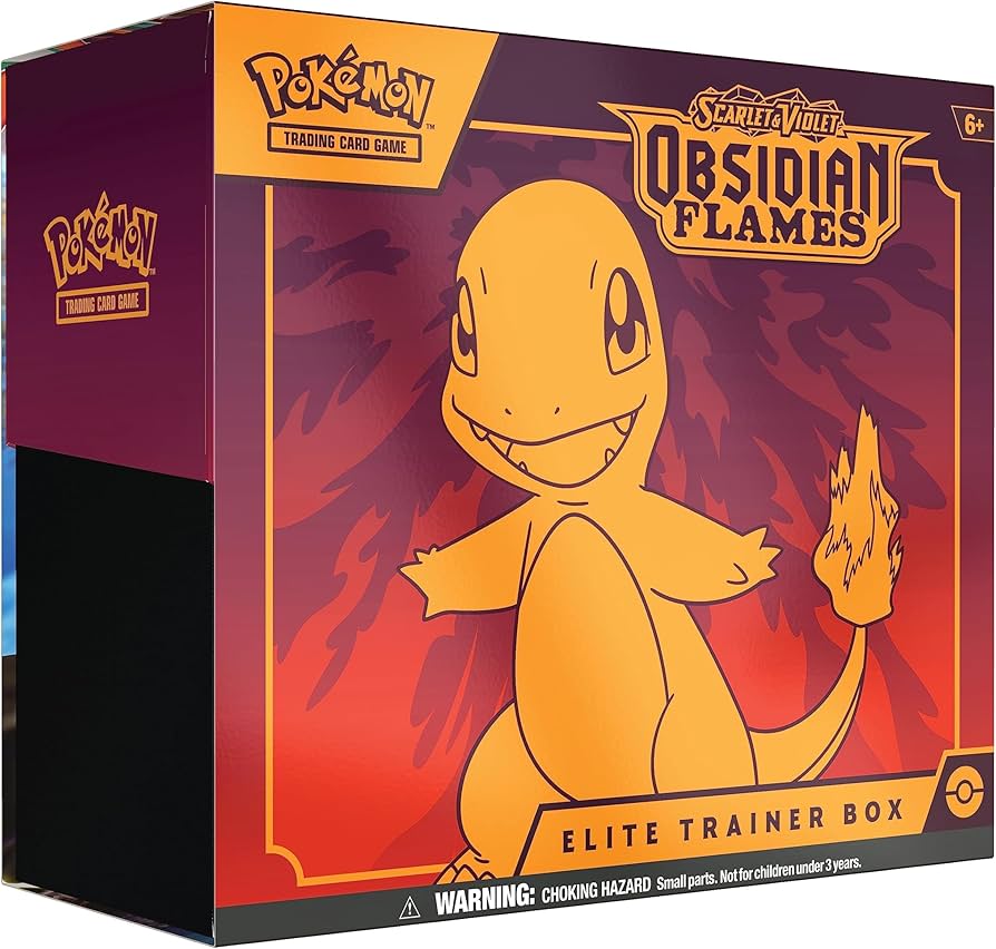 Pokémon TCG: Scarlet & Violet 3 Obsidian Flames Elite Trainer Box