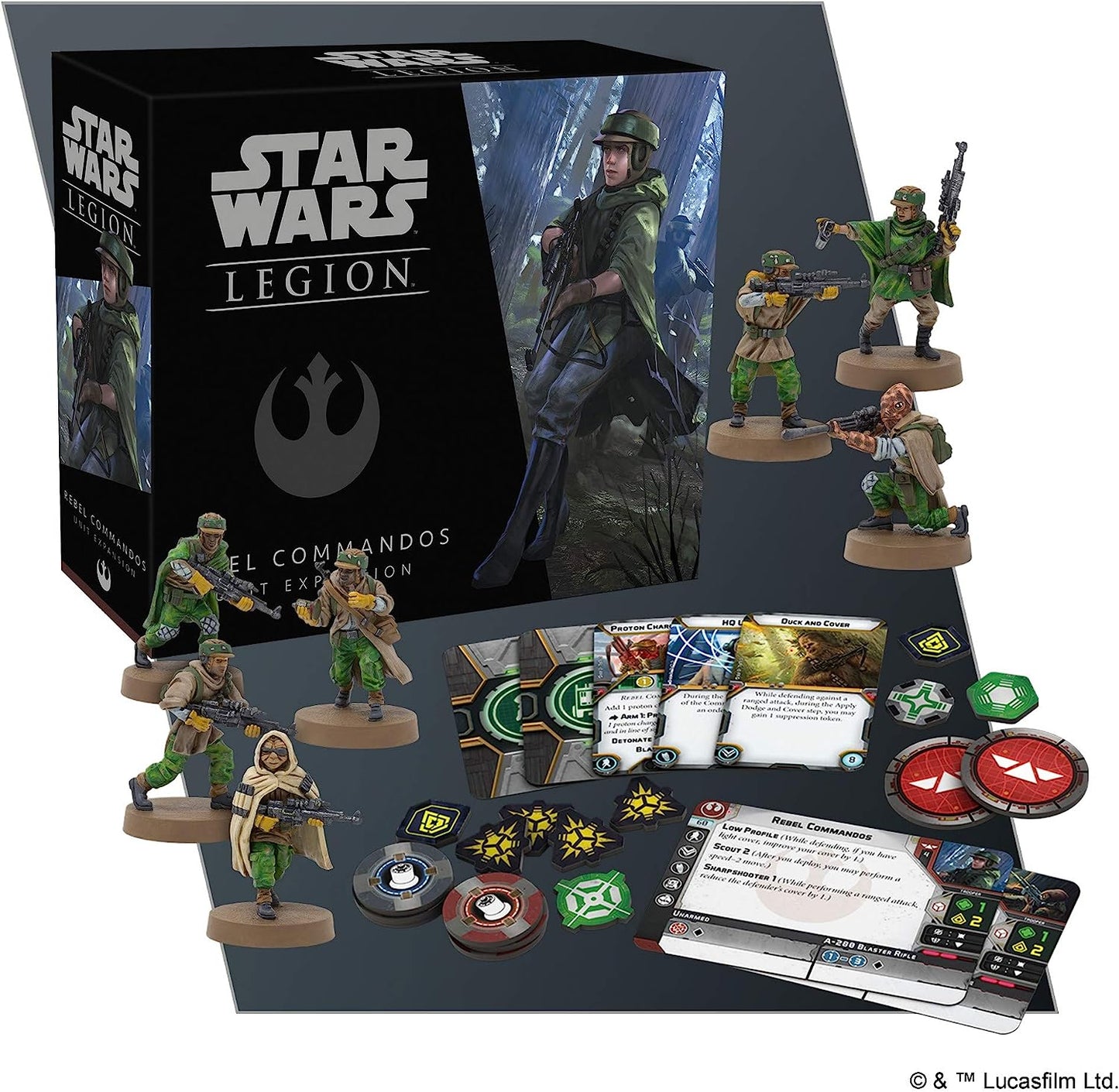 Star Wars: Legion Rebel Commandos Unit Expansion