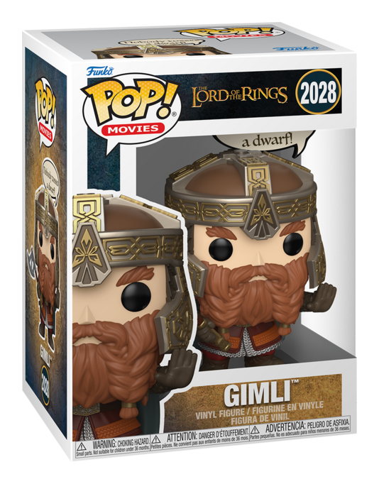 Pop! Vinyl - Gimli (Nobody Tosses A Dwarf)